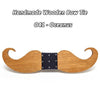 Handmade Mustache Wooden Bow Tie-Wooden Gallery